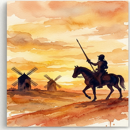 Portada de Don Quijote de la Mancha